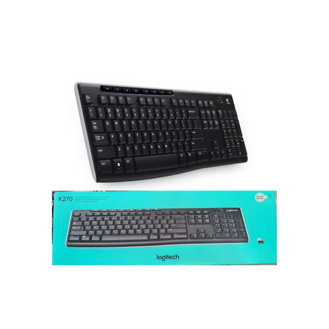 Teclado inalámbrico Logitech K270