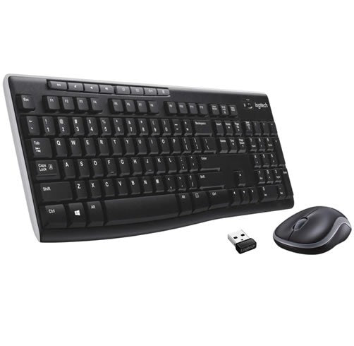 Combo teclado y mouse inalámbrico MK270