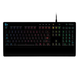 TECLADO GAMING RGB LOGITECH G213 PRODIGY MEMBRANA ALÁMBRICO INGLÉS 920-008084