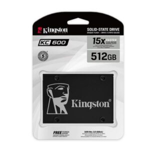HD INTERNO 512GB 2.5 SOLIDO KINGSTON KC600 SKC600/512G