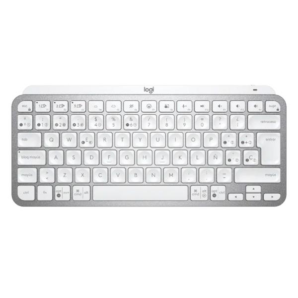 TECLADO LOGITECH MX KEYS MINI MEMBRANA INALÁMBRICO BLUETOOTH ESPAÑOL 920-010477