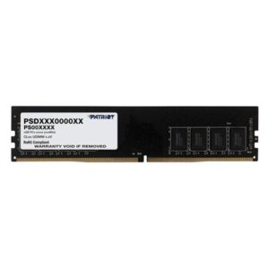 MEMORIA RAM PC 16GB PATRIOT PSD416G32002 SL DDR4-3200 MHZ CL22 1.2 V SIGNATURE, UNBUFFERED, NON ECC DIMM 288 PINES