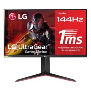 MONITOR 27'' LG 27GN65R-B FHD 1920x1080 144Hz DP HDMI PLANO SLIM 195174010860