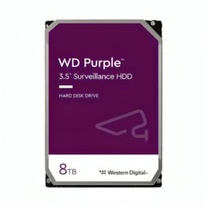 HD INTERNO 8TB WESTERN DIGITAL PURPLE WD85PURZ SATA III 5640 RPM CACHÉ 256 MB / OPTIMIZADO PARA VIDEOVIGILANCIA