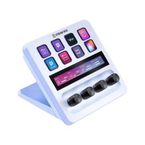 TECLADO STREAMING STREAM DECK + ELGATO 10GBD9911 WHITE CORSAIR