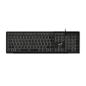 TECLADO GENIUS SLIMSTAR 820 MEMBRANA ALÁMBRICO USB ESPAÑOL 31310055401