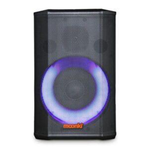 PARLANTE RGB MOONKI MALIBU MAX MS-108LT 100W  BLUETOOTH CON 2 MICROFONOS