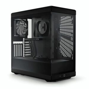 CASE GAMING HYTE Y40 MID TOWER VENTILADORES 2 DE 120MM CON VIDRIO LATERAL Y FRONTAL CS-HYTE-Y40-B