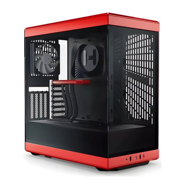 CASE GAMING HYTE Y40 MID TOWER VENTILADORES 2 DE 120MM CON VIDRIO LATERAL Y FRONTAL CS-HYTE-Y40-BR