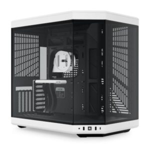 CASE GAMING HYTE Y70 MID TOWER SIN VENTILACIÓN CON VIDRIO FRONTAL Y LATERAL CS-HYTE-Y70-BW