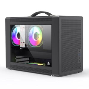 CASE GAMING EAGLE WARRIOR MICRO ATX CG10Z7RA001C FRONTAL MESH VIDRIO TEMPERADO