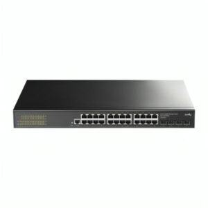 SWITCH CUDY GS2024S2 1.0   PUERTOS 24 × GBE/ 4 × SFP DE 1,25 G 1 GBPS  ADMINISTRABLE DE CAPA 2