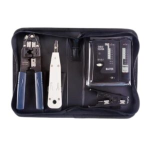 KIT DE HERRAMIENTRAS PARA INSTALACION DE RED 4 PIREZAS SPROTEK STK-7909