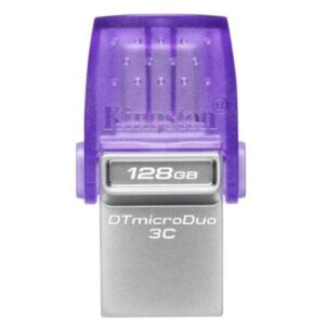 MEMORIA USB 128GB KINGSTON DTDUO3CG3 USB-A Y USB-C 200 MB/S DTDUO3CG3/128GB