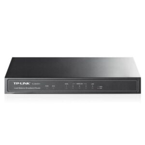 ROUTER DE BANDA ANCHA TP LINK TL-R470T+(UN) CABLEADO 10/100MBPS BALANCE DE CARGA CON 4 PUERTOS WAN