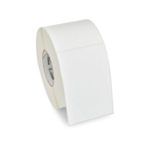 ROLLO DE ETIQUETA ZEBRA Z-ESSENTIALS 540T 4" X 6" NUCLEO 1" 5.1" OD CON PERFORACION 612 ETIQUETAS/ROLLO 10043289