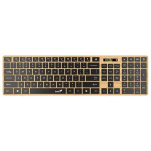 TECLADO GENIUS SLIMSTAR 7250BT MEMBRANA INALÁMBRICO (BLUETOOTH/2.4 GHZ) ESPAÑOL 31320004401