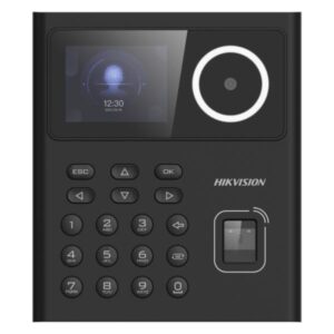 LECTOR BIOMETRICO DE RECONOCIMIENTO FACIAL HIKVISION Y CONTROL DE ACCESO DS-K1T320MFWX-B(O-STD) (E) CON PANTALLA LCD DE 2.4" LENTE 2MP 302921224 NEGRO