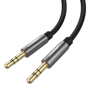 CABLE UGREEN AV119 MACHO 3.5MM A MACHO 1M 10733