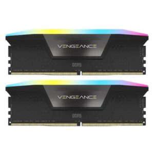MEMORIA RAM PARA PC CORSAIR VENGEANCE RGB 16GB (2X8GB) DDR5 5200 MHZ CMH16GX5M2B5200C40