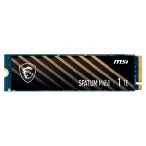 HD INTERNO SOLIDO MSI SPATIUM M450 PCIE 4.0 NVME M.2 1TB V1 3600 MB/S / 3000 MB/S S78-440L0M0-P83