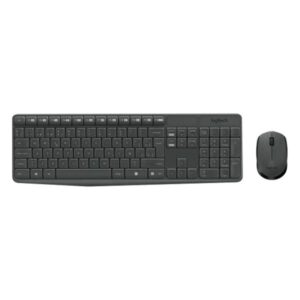 TECLADO Y MOUSE LOGITECH MK235 MEMBRANA INALÁMBRICO 2.4 GHZ ESPAÑOL 920-007901