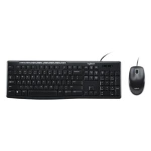 TECLADO Y MOUSE LOGITECH MK200 ALÁMBRICO USB ESPAÑOL 920-002716