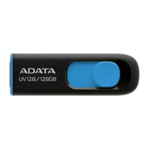MEMORIA USB 128GB ADATA UV128 USB-A  3.2 GEN 1 AUV128-64G-RBE NEGRO / AZUL