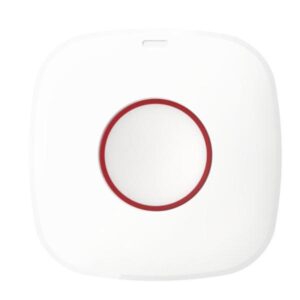 BOTON DE EMERGENCIA DE ALARMA HIKVISION DS-PDEB1-EG2-WB (B) AX PRO 433MHZ BATERIA CR2450 IP66 314300346 BLANCO
