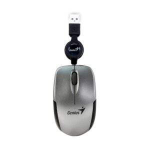 MOUSE GENIUS RS2 MICRO TRAVELER V2 ALÁMBRICO USB 1200 DPI 31010125102 PLATEADO