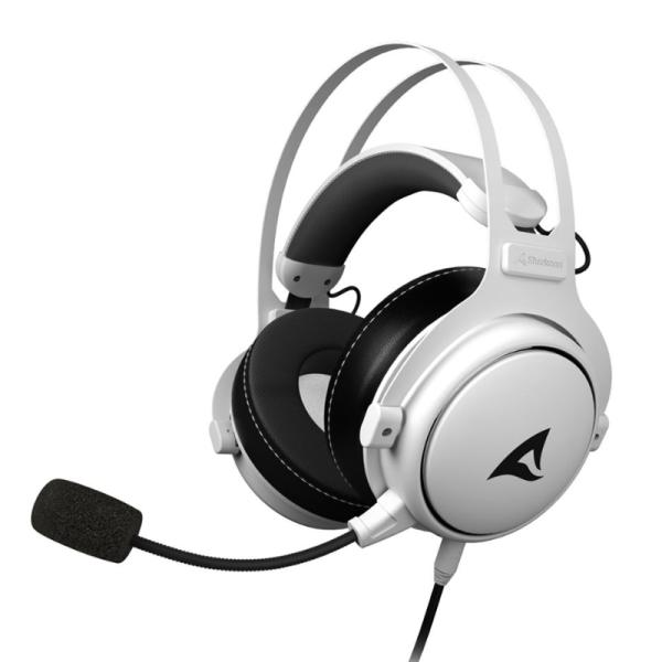 HEADSET GAMING SHARKOON SKILLER SGH50 ALÁMBRICO 3.5 MM 4044951040148 BLANCO