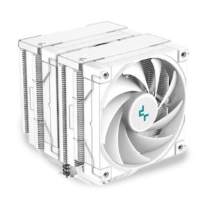 ENFRIAMIENTO DE AIRE DEEPCOOL AK620 WH 120FDB LGA1700/AM5 2X120MM PWM R-AK620-WHNNMT-G1 BLANCO