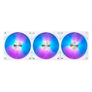 ABANICO MSI MPG EZ120 ARGB 3X12CM 306-7G24F04-809 BLANCO