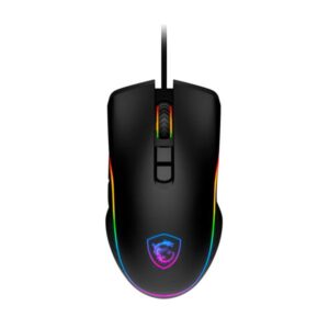 MOUSE GAMING RGB MSI FORGE GM300 ALÁMBRICO USB 7200 DPI S12-0402300-HH9 NEGRO