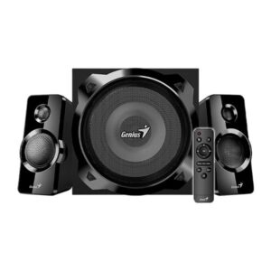 PARLANTES GENIUS RS2  SW-2.1 1850BT 50W  BLUETOOTH 5.3 / RCA / ÓPTICA 31730050400 NEGRO