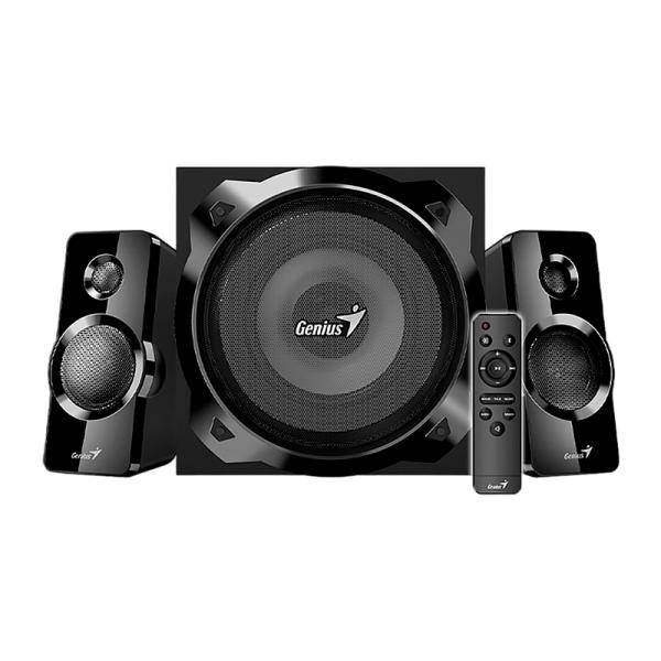 PARLANTES GENIUS RS2 SW-2.1 1850BT 50W BLUETOOTH 5.3 / RCA / ÓPTICA 31730050400 NEGRO