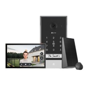 VIDEO PORTERO INALÁMBRICO EZVIZ CON APERTURA DE PUERTAS Y PORTONES ELÉCTRICOS CS-EP7-R100-1W2HTFC (AM-STD) 318500176