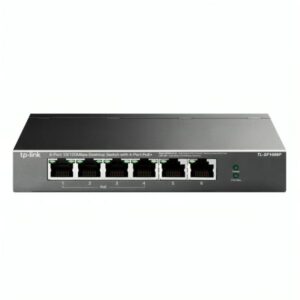 SWITCH TP LINK  6 PUERTOS 10/100  4-Port PoE+ TL-SF1006P(UN)