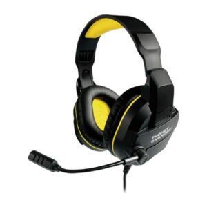 HEADSET GAMING THONET & VANDER VX70 ALÁMBRICO 3.5 MM HK096-03563 NEGRO / AMARILLO
