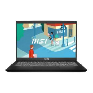 LAPTOP MSI MODERN 15 B7M-438CR 15.6" RYZEN 5 7430U 16GB DDR4 512GB SSD WIN 11 HOME ESPAÑOL 9S7-15HK12-438 NEGRO