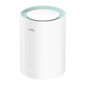 SISTEMA WIFI CUDY M1300(1-PACK) AC1200 WI-FI GIGABIT MESH REPEATER SOLUTION 1PACK BLANCO