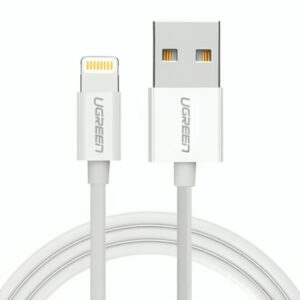 CABLE UGREEN US155 USB-A A LIGHTNING 1M 20728 BLANCO