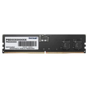 MEMORIA RAM PC 8GB PATRIOT SIGNATURE LINE DDR5 5600MHZ CL46 1.1V PSD58G560081 SL NEGRO