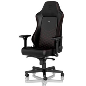 SILLA GAMING NOBLECHAIRS HERO CUERO SINTÉTICO NBL-HRO-PU-BRD NEGRO/ROJO