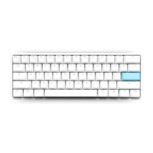 TECLADO GAMING RGB DUCKY ONE 2 PRO MINI MECÁNICO USB-C ESPAÑOL SWITCH CAFÉ DKON2061ST-BESPDWWT2 BLANCO