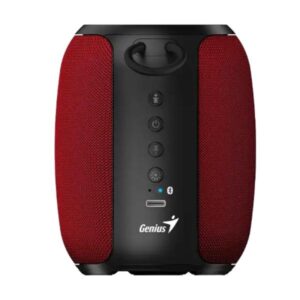 PARLANTE GENIUS SP-915BT 5W BLUETOOTH / USB-C 31730052403 NEGRO / ROJO