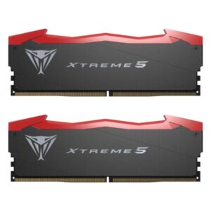 MEMORIA RAM PC 32GB (2X16GB) PATRIOT VIPER XTREME 5 DDR5 8200MHZ CL38 1.45V XMP 3.0 PVX532G82C38K NEGRO