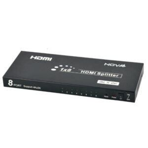 SPLITTER NOVA FAA38318001C DE 8 PUERTOS HDMI 4K@30HZ NEGRO