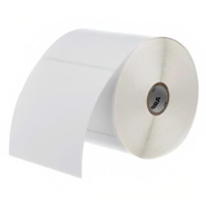 ROLLO DE ETIQUETA ZEBRA Z-ESSENTIALS 500D 4" X 2" NUCLEO 1" 5" OD CON PERFORACION 1298 ETIQUETAS/ROLLO 10043290