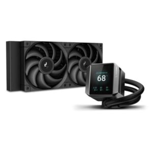 ENFRIAMIENTO LIQUIDO RGB DEEPCOOL MYSTIQUE 240 AIO 240MM R-LX550-BKADSNC-G-1 NEGRO